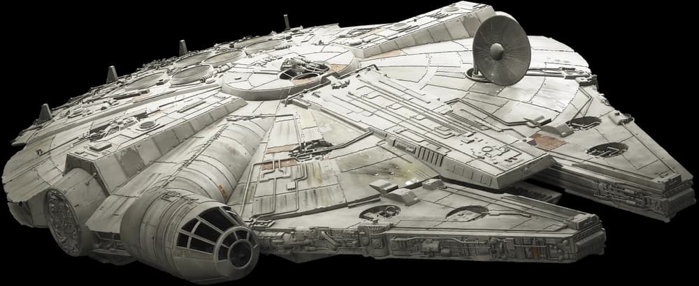 Illustration of Millennium Falcon